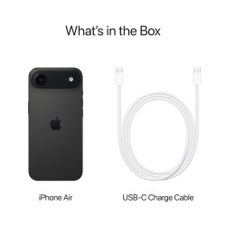 Apple iPhone Air - Space Black περιεχόμενα συσκευασίας