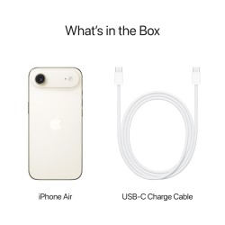 Apple iPhone Air - Gold περιεχόμενα συσκευασίας