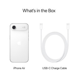 Apple iPhone Air - White κουτί συσκευασίας