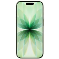Apple iPhone 17 - Sage μπροστινή όψη με ενεργή οθόνη
