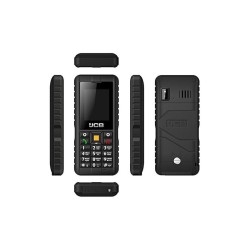 JCB Tradesman 2F Dual SIM Ανθεκτικό Κινητό με Κουμπιά - Μαύρο όλες οι όψεις