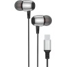 Blue Star M09C Ενσύρματα In-Ear Ακουστικά Type-C (DAC) με Μικρόφωνο 1.2m - Μαύρο προϊόν με το βύσμα