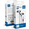 Blue Star M09C Ενσύρματα In-Ear Ακουστικά Type-C (DAC) με Μικρόφωνο 1.2m - Μαύρο κουτί συσκευασίας μπρος και πίσω όψη