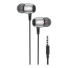Blue Star M09 Ενσύρματα In-Ear Ακουστικά με Καρφί 3.5mm και Μικρόφωνο 1.2m - Μαύρο προϊόν με το βύσμα