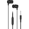 Blue Star PA-E67 Ενσύρματα In-Ear Ακουστικά με Καρφί 3.5mm και Μικρόφωνο 1.2m - Μαύρο