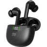Blue Star T60 In-ear Bluetooth Handsfree Ακουστικά με Θήκη Φόρτισης - Μαύρο