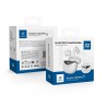 Blue Star T60 In-ear Bluetooth Handsfree Ακουστικά με Θήκη Φόρτισης - Λευκό κουτί συσκευασίας