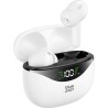 Blue Star T60 In-ear Bluetooth Handsfree Ακουστικά με Θήκη Φόρτισης - Λευκό