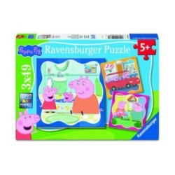 Ravensburger Puzzle: Peppa Pig (3x49pcs) (12004288)