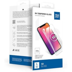 Blue Star 5D Tempered Glass Full Cover & Full Glue για Apple iPhone 16 Pro Max / 17 Pro Max - Μαύρο