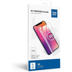Blue Star 5D Tempered Glass Full Cover & Full Glue για Apple iPhone 16 Pro Max / 17 Pro Max - Μαύρο