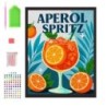 Splat Planet Σετ Diamond Painting "Aperol Spritz" σε Καμβά με Τελάρο 30x40cm