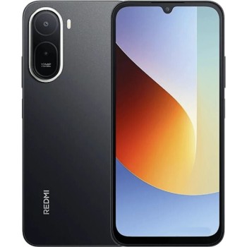 Xiaomi Redmi A7 Pro NFC Dual SIM 4GB/64GB - Black μπροστινή και πίσω όψεις με ενεργή οθόνη και κάμερα