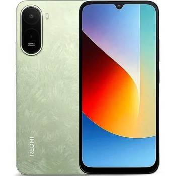 Xiaomi Redmi A7 Pro NFC Dual SIM 4GB/64GB - Green μπροστινή και πίσω όψεις με ενεργή οθόνη και κάμερες