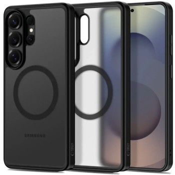Tech-Protect Magpeak Back Cover Σιλικόνης TPU για Samsung Galaxy S26 Ultra 5G  - Μαύρο εφαρμοσμένη σε συσκευή
