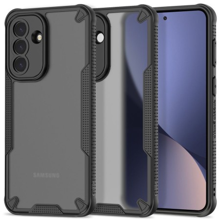 Tech-Protect Back Cover Σιλικόνης/Πλαστικό για Samsung Galaxy A37 5G - Μαύρο εφαρμοσμένη σε συσκευή