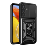 Hurtel Hybrid Back Cover Σιλικόνης / Πλαστικό για Samsung Galaxy A57 5G - Μαύρο