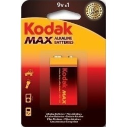 Kodak Max Αλκαλική Μπαταρία 9V 1τμχ