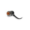 JBL T110E, In-Ear Headphones - Μαύρο καλώδιο με ακουστικό