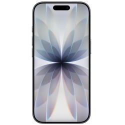 Μεταχειρισμένο Apple iPhone 17 256GB - Black μπροστά όψη με ενεργή οθόνη
