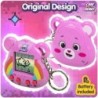ThumbsUp! - Care Bears Digital Pet Cheer Bear Καταπληκτικό ρετρό ηλεκτρονικό παιχνίδι κατοικίδιο σε σχήμα μπρελόκ
