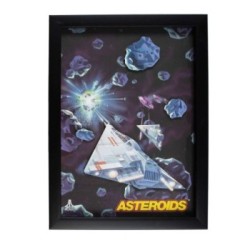 ThumbsUp! - Official Atari Wall Art: Asteroids Collection - Εντυπωσιακό ρετρό διακοσμητικό τοίχου