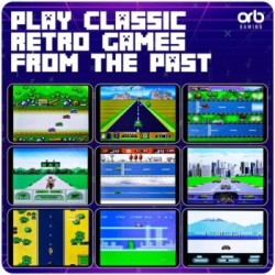 ThumbsUp! - ORB Retro Mini Arcade Racing Game - Μίνι φορητή ρετρό κονσόλα arcade αγώνων ταχύτητας
