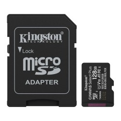 Κάρτα Μνήμης MicroSDXC Kingston Canvas Select Plus 128GB + SD Adapter SDCS3 μπροστινή όψη