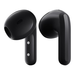 Xiaomi Redmi Buds 4 Lite Bluetooth Ακουστικά με Θήκη Φόρτισης - Μαύρο εσωτερική και εξωτερική όψη ακουστικού