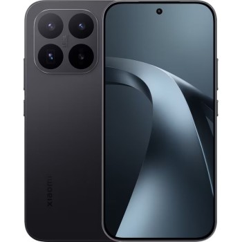 Xiaomi 17T 5G - Black μπρος και πίσω όψεις με ενεργή οθόνη και κάμερες
