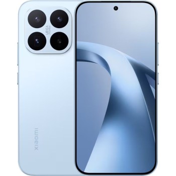 Xiaomi 17T 5G  - Blue μπρος και πίσω όψεις με ενεργή οθόνη και πίσω κάμερες