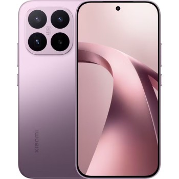 Xiaomi 17T 5G - Violet μπρος και πίσω όψεις με ενεργή οθόνη και κάμερες
