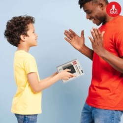 ThumbsUp! - Official Atari Cartridge Console - Ρετρό Plug-and-Play κονσόλα σε σχήμα μπρελόκ