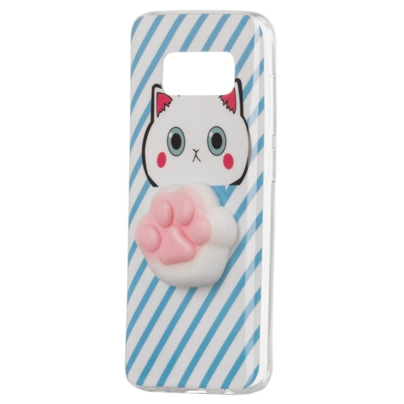 Θήκη σιλικόνης με 4D σχέδιο 'Paw' για Samsung S8