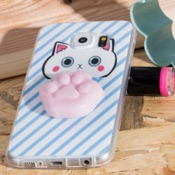 Θήκη σιλικόνης με 4D σχέδιο 'Paw' για Samsung S8