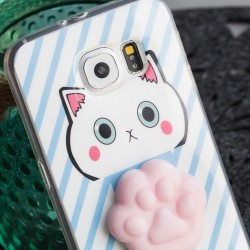 Θήκη σιλικόνης με 4D σχέδιο 'Paw' για Samsung S8