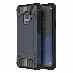Θήκη ενισχυμένη υβριδική Tough Armor για Samsung S9 - μπλε