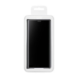 Θήκη Book Clear View για Samsung S8 - ασημί