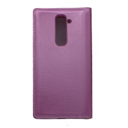 Θήκη flip με δυνατότητα STAND για LG G2 - μωβ