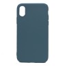 Θήκη σιλικόνης TPU Ultra Slim 0.3mm soft mat για iPhone X/Xs - πετρόλ Θήκη σιλικόνης TPU Ultra Slim 0.3mm soft mat για iPhone X/Xs - πετρόλ