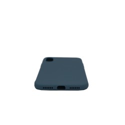 Θήκη σιλικόνης TPU Ultra Slim 0.3mm soft mat για iPhone X/Xs - πετρόλ