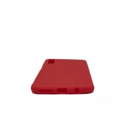 Θήκη σιλικόνης TPU Ultra Slim 0.3mm soft mat για Samsung A7 2018 - κόκκινο