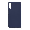 Θήκη σιλικόνης TPU Ultra Slim 0.3mm soft mat για Samsung A7 2018 - σκούρο μπλέ