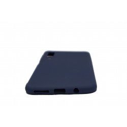 Θήκη σιλικόνης TPU Ultra Slim 0.3mm soft mat για Samsung A7 2018 - σκούρο μπλέ