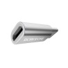 Αντάπτορας Borofone BV4 Micro Usb σε Type-C - ασημί