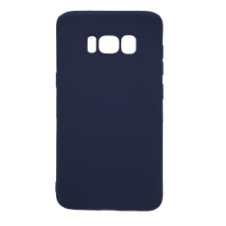 Θήκη σιλικόνης TPU Ultra Slim 0.3mm soft mat για Samsung S8 - σκούρο μπλε