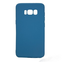 Θήκη σιλικόνης TPU Ultra Slim 0.3mm soft mat για Samsung S8 - γαλάζιο