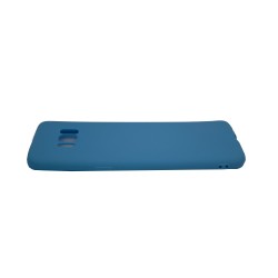 Θήκη σιλικόνης TPU Ultra Slim 0.3mm soft mat για Samsung S8 - γαλάζιο