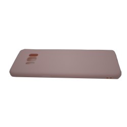 Θήκη σιλικόνης TPU Ultra Slim 0.3mm soft mat για Samsung S8 - απαλό ροζ