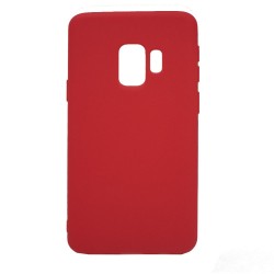 Θήκη σιλικόνης TPU Ultra Slim 0.3mm soft mat για Samsung S9 - κόκκινο